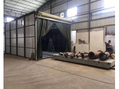 河南自動回收式噴砂房 家具噴漆配套設備 環保型氣力噴砂房