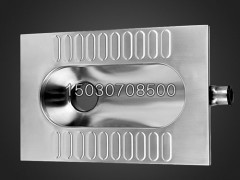 現貨供應四周沖水不銹鋼蹲便器 精選304防滑板材