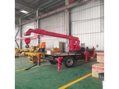 廠家出售定做三輪吊農用自制拉樹移樹吊三輪吊