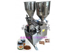 邯鄲科勝麻辣花生醬灌裝機|辣椒醬灌裝機|油炸辣椒段灌裝機