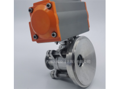 衛(wèi)生級(jí)氣動(dòng)快裝罐底球閥