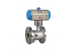 法蘭式保溫氣動球閥BQ641PPL