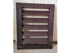 外墻通風裝飾鋅鋼百葉窗