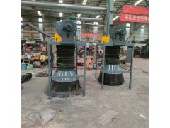 泊頭遠建 干粉散裝機 無塵伸縮布袋卸灰機 灰庫干式卸料設備