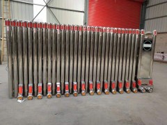 電動伸縮門生產廠家，任丘德譽門窗廠