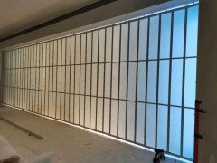 銀行、電信、時裝專賣店水晶折疊門河北廠家生產安裝