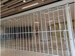 河北北創水晶折疊門，洗車行汽車裝飾展廳水晶卷簾門河北廠家安裝