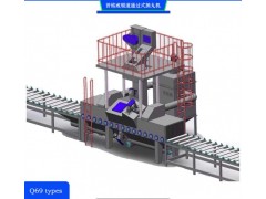 輥道通過式拋丸機