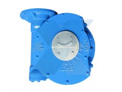 D343H-16C-DN1200蝶閥手動(dòng)渦輪頭,二級(jí)蝸輪箱