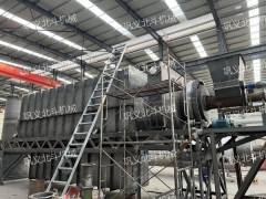 全自動連續(xù)式生物質(zhì)炭化爐 高效處理竹片鋸末等農(nóng)林廢料無氧熱解