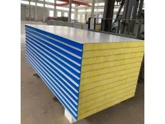 耐高溫定制環(huán)保彩鋼巖棉板 多規(guī)格可選  凈化空氣